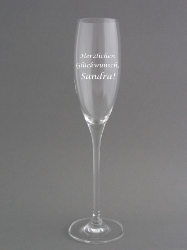 Sektglas "Cheers" Leonardo - Glückwunsch-Glas